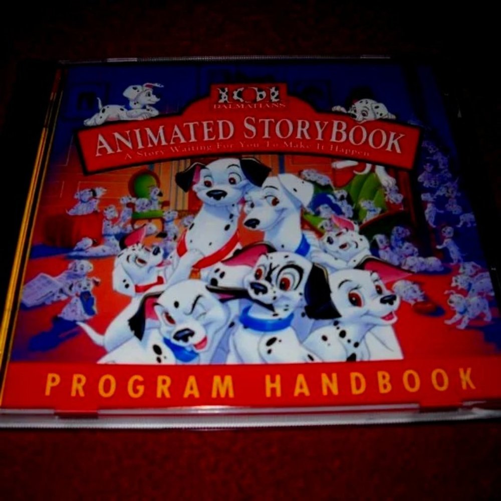 Disney 101 Dalmatians Animated Storybook Interactive CD 1996
